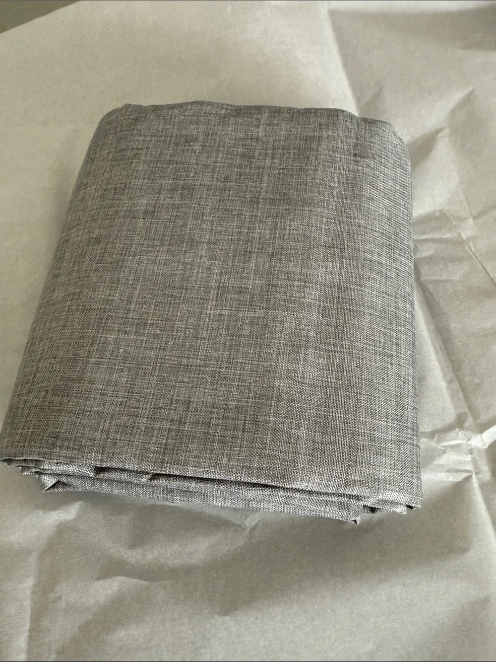 Room Essentials Grey Textured Curtain Panel